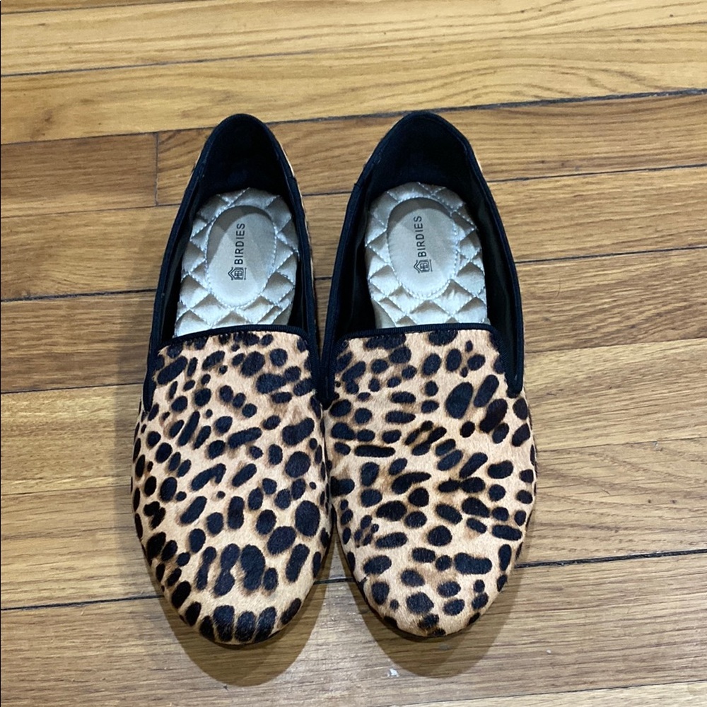 Birdies Leopard Print Women's Loafers